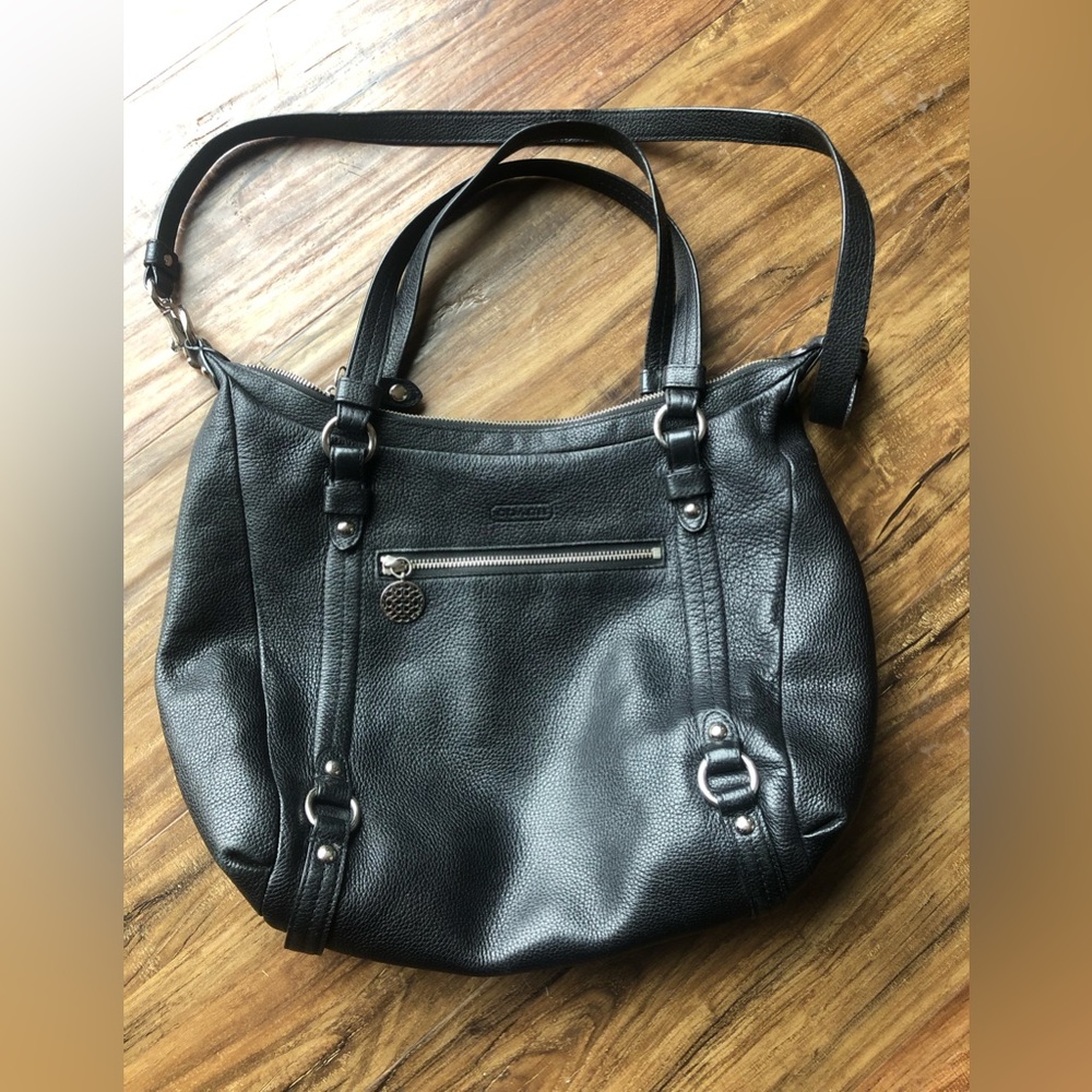 COACH Satchel Purse in black